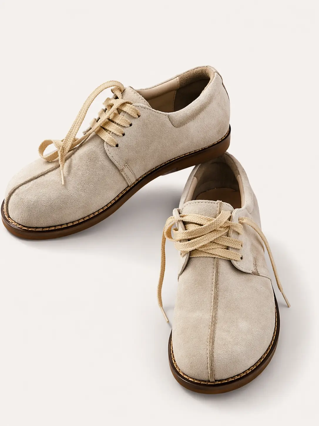 Suede Leather Ergonomic Shoes